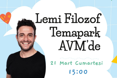 Miniklerin Sevgilisi Lemi Filozof, Tema Park AVM’de Çocuklarla Buluşuyor