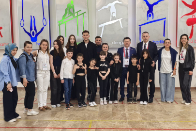Niğdeli Cimnastikçiler Dünya Kupası Heyecanını Antalya’da Yerinde Yaşadı