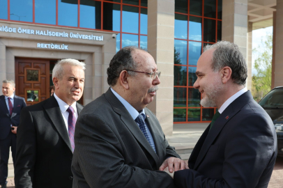 YSK Başkanı Ahmet Yener’den NÖHÜ’ye Ziyaret