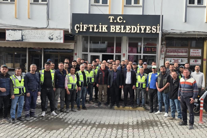Çiftlik Belediye Başkanı Arif Çakıl’dan 1 Mayıs’ta Zam ve İkramiye Müjdesi