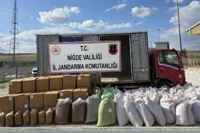 Niğde’de Jandarmadan Kaçak Tütün Operasyonu