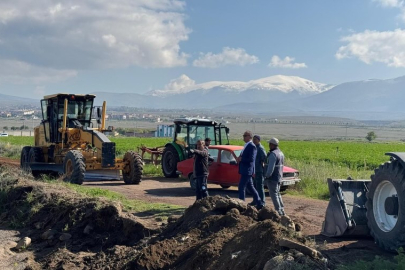 Altunhisar’da tarım yolları ve su altyapısında çalışma