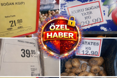 ÜRETİCİSİ DE TÜKETİCİSİ DE PERİŞAN: PATATES VE SOĞANDA ETİKET VURGUNU!