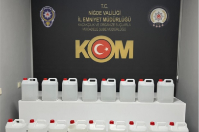 Niğde’de Kaçak Tütün ve Alkol Operasyonu: 20 Şüpheli Hakkında İşlem Yapıldı
