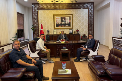 Türk Eğitim-Sen Heyetinden Çamardı Kaymakamı Bektaş’a Ziyaret